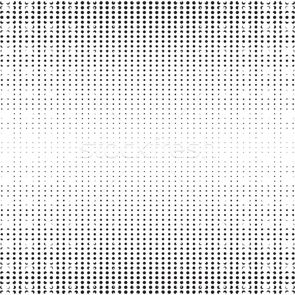Verticale mezzitoni pattern gradiente effetto punti Foto d'archivio © creativika