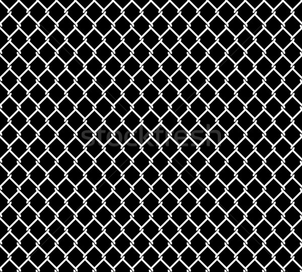 Metallic Wired Fence Seamless Texture Overlay Vector Illustration C Creativika Stockfresh