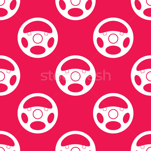 Steering Wheels Seamless Pattern Stock photo © creativika