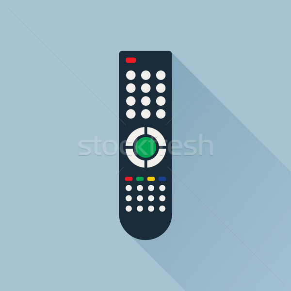 TV Remote Control Flat Icon Stock photo © creativika