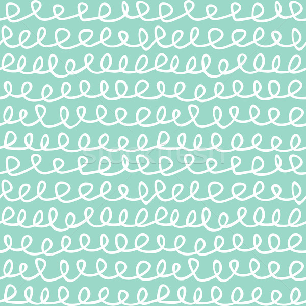 Abstract Knots Seamless Pattern Doodle Hand Drawn Texture Stock photo © creativika