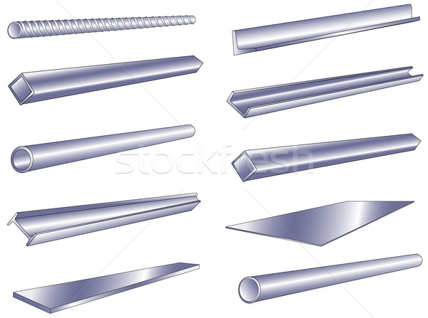 Stock photo: Metal pipe