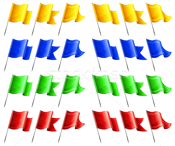 rectangular flags  Stock photo © creatOR76