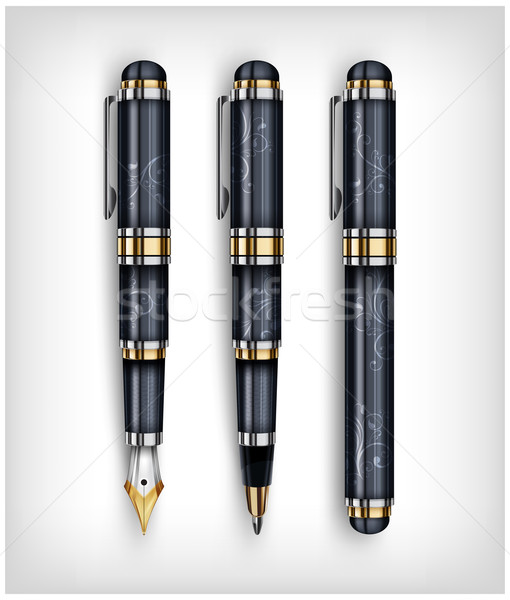 Fountain pen, creative concept Stock photo © creatOR76