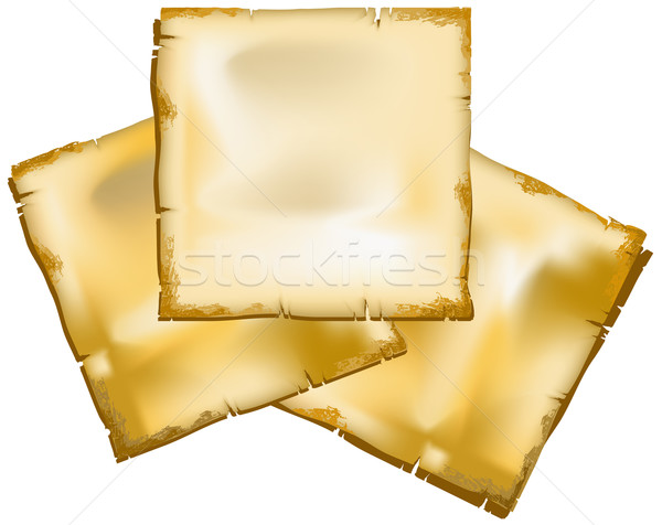 Stock photo: Old sheets of paper