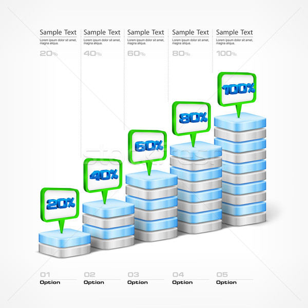Indication elements & pointer Stock photo © creatOR76