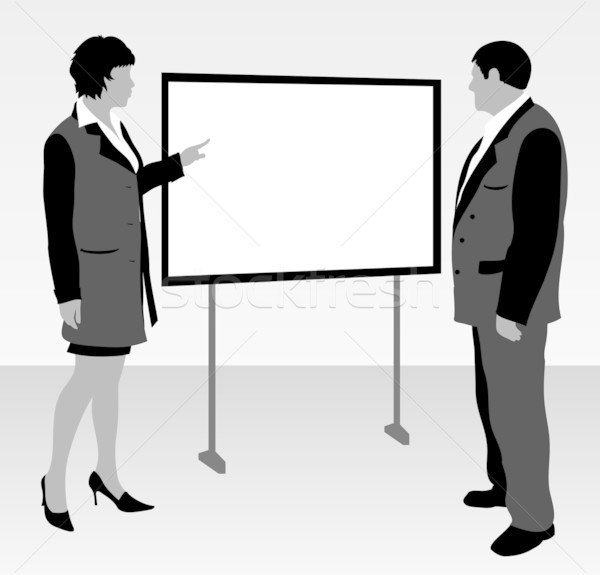 Presentation of project Stock photo © creatOR76