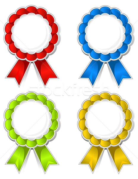 Ribbon medallions  Stock photo © creatOR76