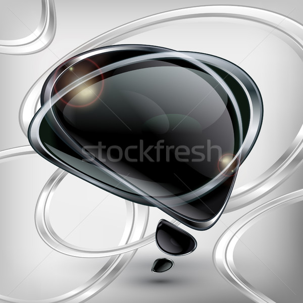 Abstract speech bubble Stock photo © creatOR76