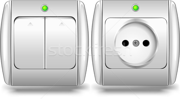 Switch and socket Stock photo © creatOR76