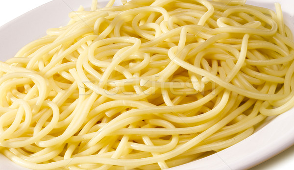 plain Spaghetti Stock photo © crisp