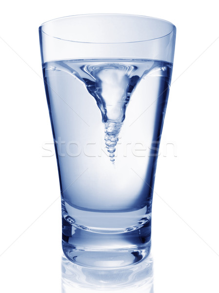 glas of twisting water Stock photo © crisp