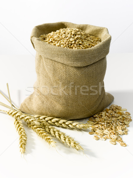 Foto d'archivio: Bag · cereali · tela · ruvida · grano · alimentare · natura