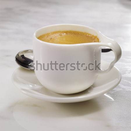 杯 咖啡 一杯咖啡 酒吧 意大利的 種子 商業照片 © crisp