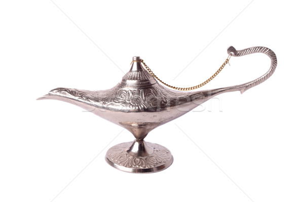 Vecchio metal olio lampada catena Foto d'archivio © csakisti