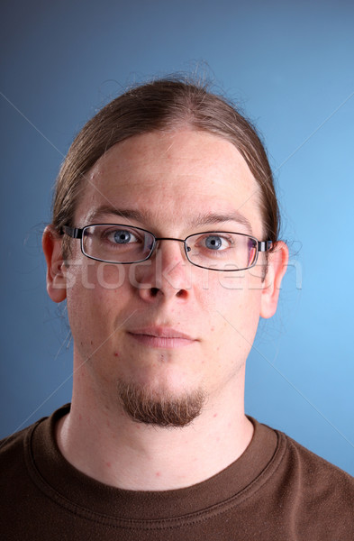 portrait of man with long hair Stock photo © csakisti