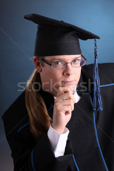 young graduation man Stock photo © csakisti