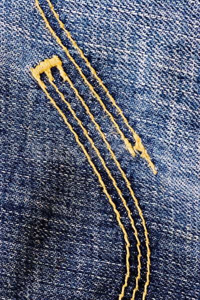 джинсов аннотация синий стране ткань кнопки Сток-фото © ctacik