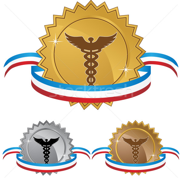 Caduceus Medical Symbol Stock photo © cteconsulting