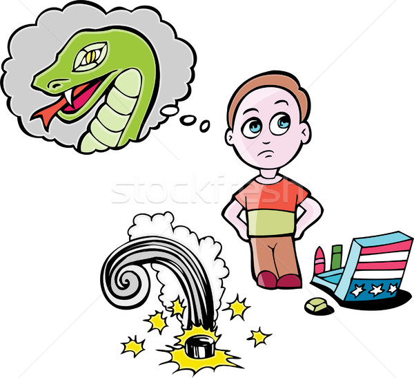Disappointing Fireworks Stock photo © cteconsulting