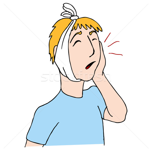 Toothache Stock photo © cteconsulting