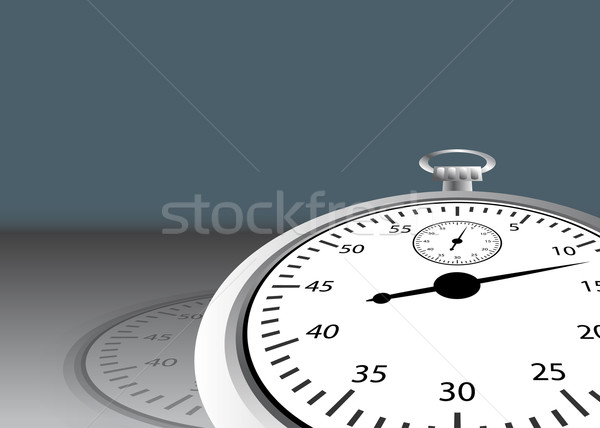 Stopperóra kép művészet óra gyűrű csepp Stock fotó © cteconsulting