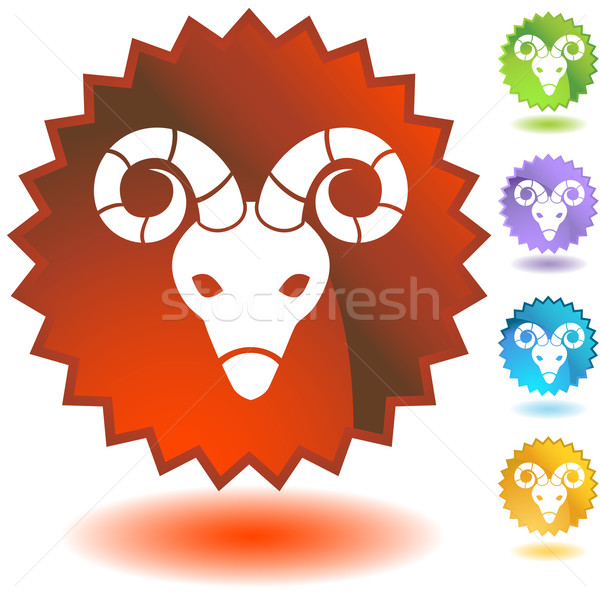 Zodiac - Aries Stock photo © cteconsulting