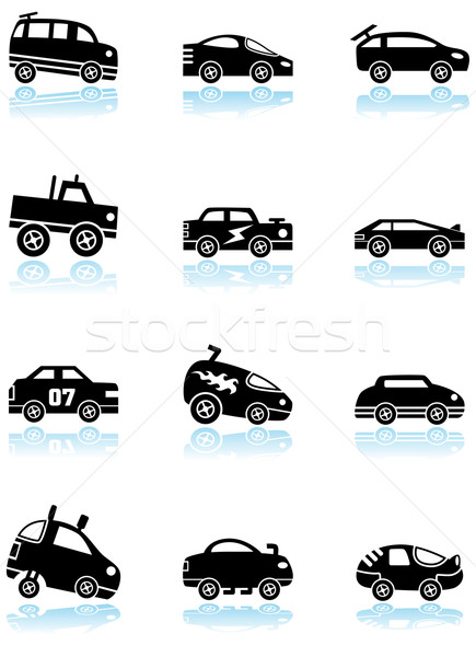 Imagen diferente carreras coches deporte deportes Foto stock © cteconsulting