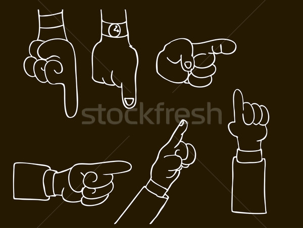 Pointing Hands Stock photo © cteconsulting