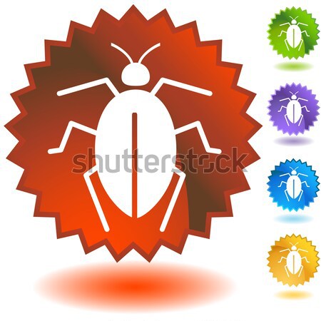 Bug Icon Set Stock photo © cteconsulting