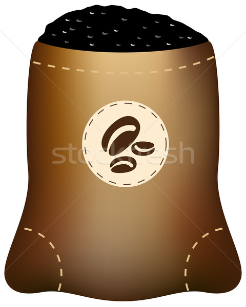 Coffee Bean Bag Stock photo © cteconsulting
