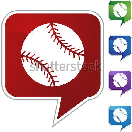 Baseball Icon Stock photo © cteconsulting