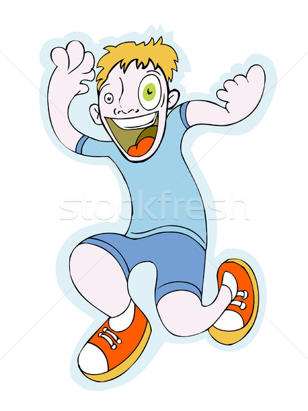 Stock photo: Kid can dance