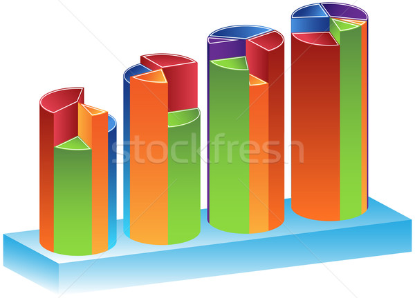 Stock photo: Quarterly Growth