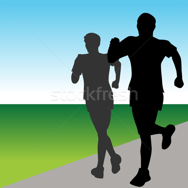 Fast Runners Stock photo © cteconsulting