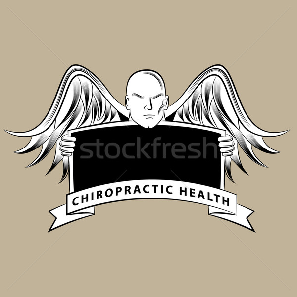 Chiropractic Health Symbol Stock photo © cteconsulting
