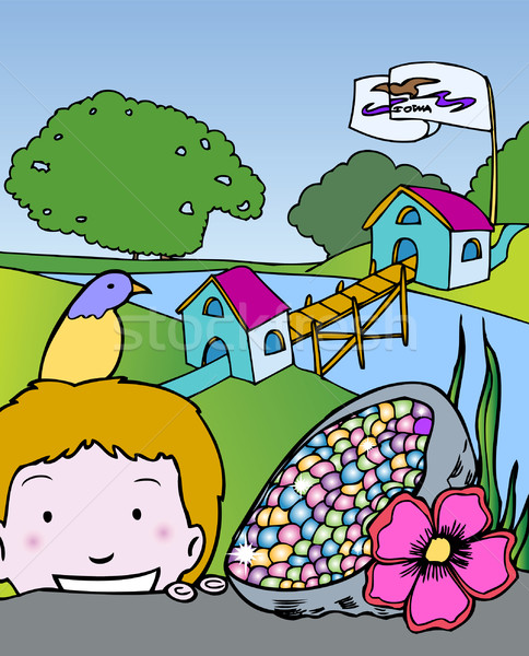 Kid Adventures: Symbols of Iowa Stock photo © cteconsulting