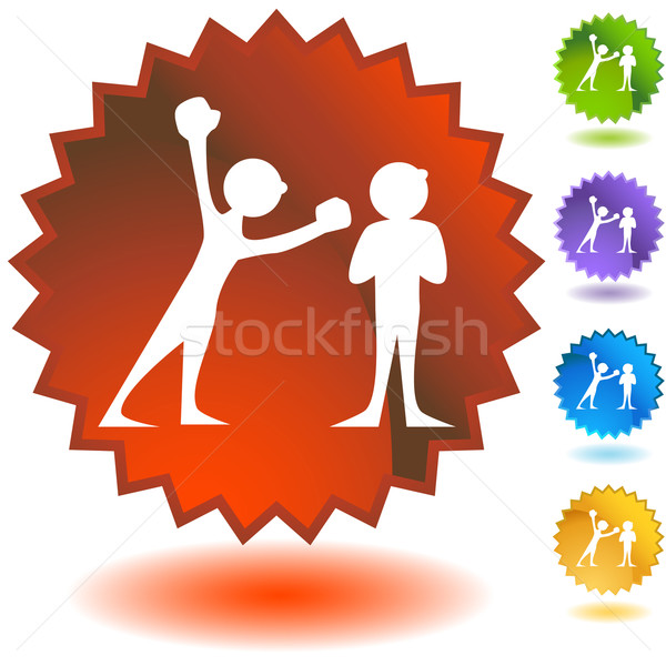 Seal Set - Arguing Stock photo © cteconsulting