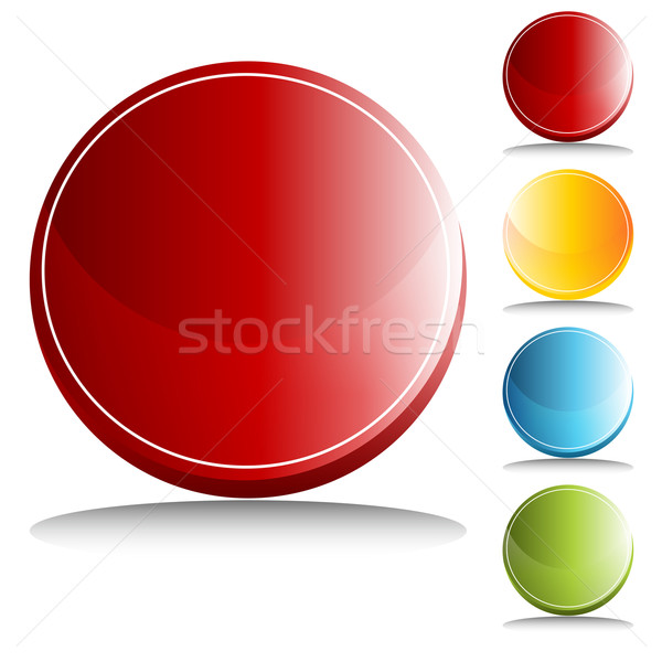 Orange web vert bleu rouge blanche [[stock_photo]] © cteconsulting