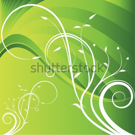 Verde vid imagen vides agua diseno Foto stock © cteconsulting