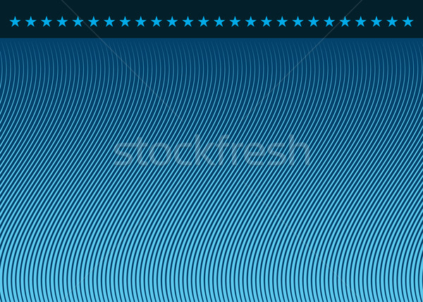 Stock photo: Curving Halftone