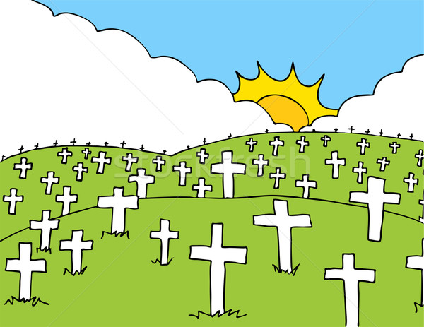 Cemetery Stock photo © cteconsulting
