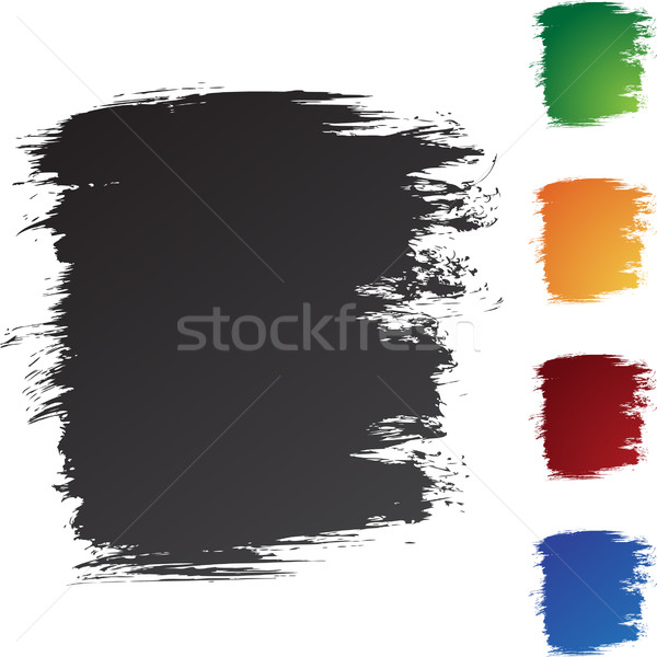 Square Brushstrokes Stock photo © cteconsulting