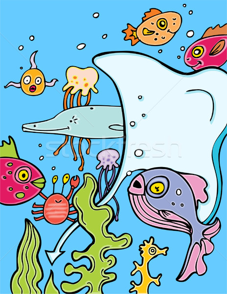 Ocean Sealife Stock photo © cteconsulting
