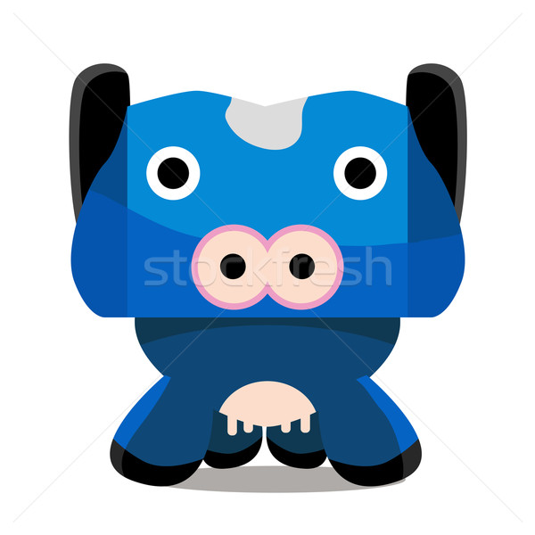 Cow Cartoon Character Stock photo © cteconsulting