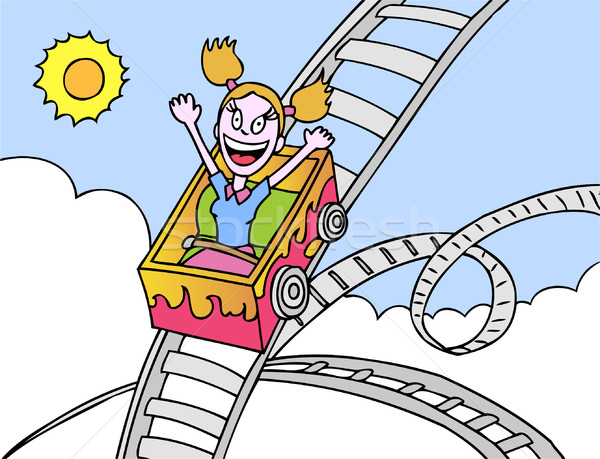 Rollercoaster Ride Stock photo © cteconsulting