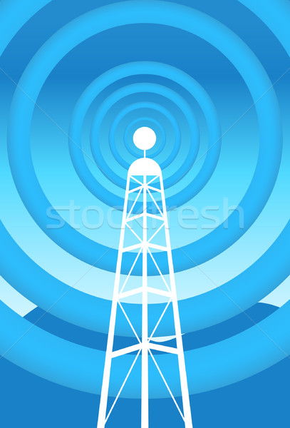 Communications Tower Stock photo © cteconsulting