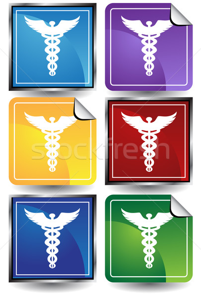 Caduceus Medical Symbol Stock photo © cteconsulting