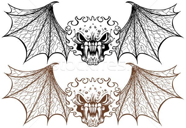 Winged Demons Stock photo © cteconsulting