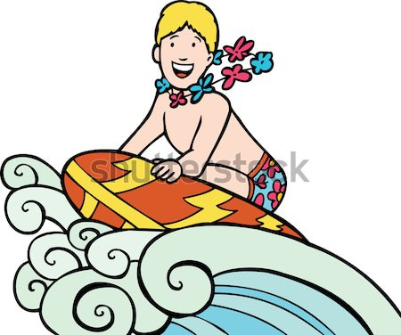 Coala surfe imagem surfar tenha legal Foto stock © cteconsulting